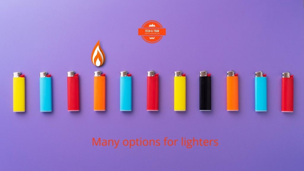 Many options for lighters